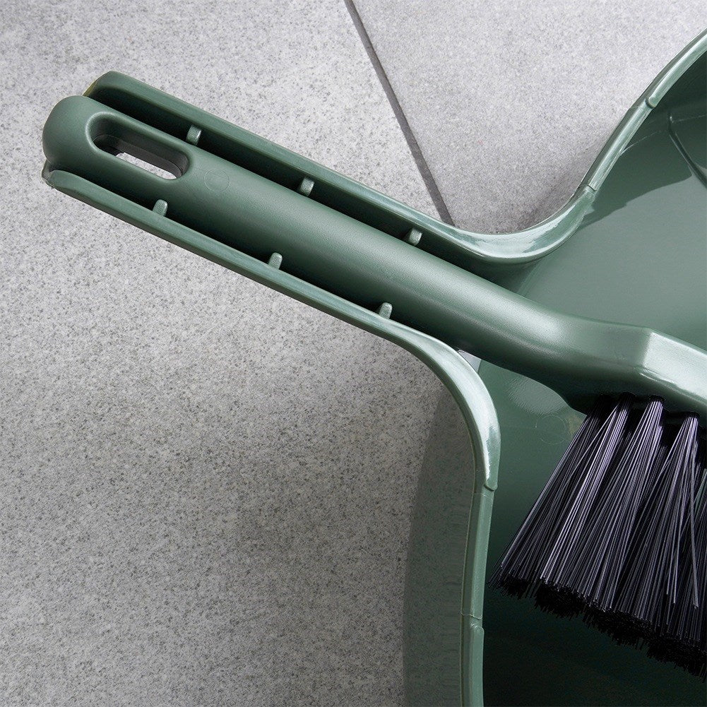 Large broom with dustpan