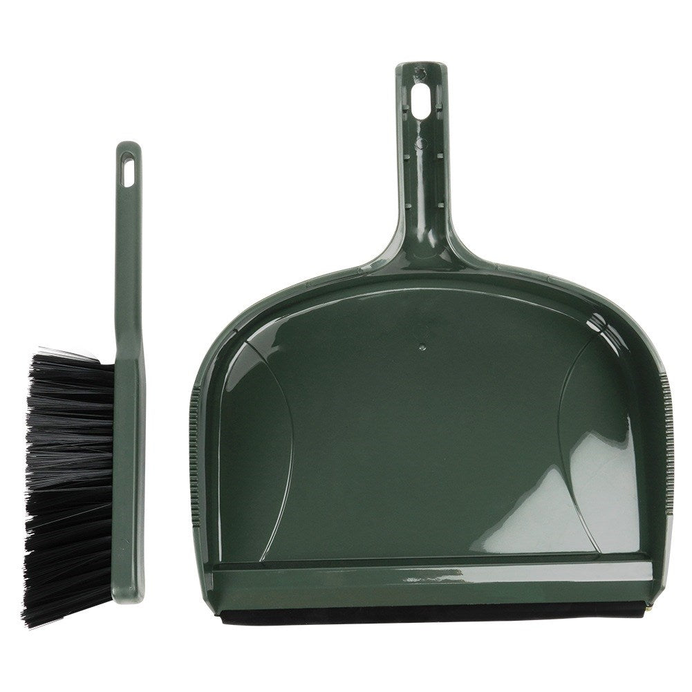 Large broom with dustpan