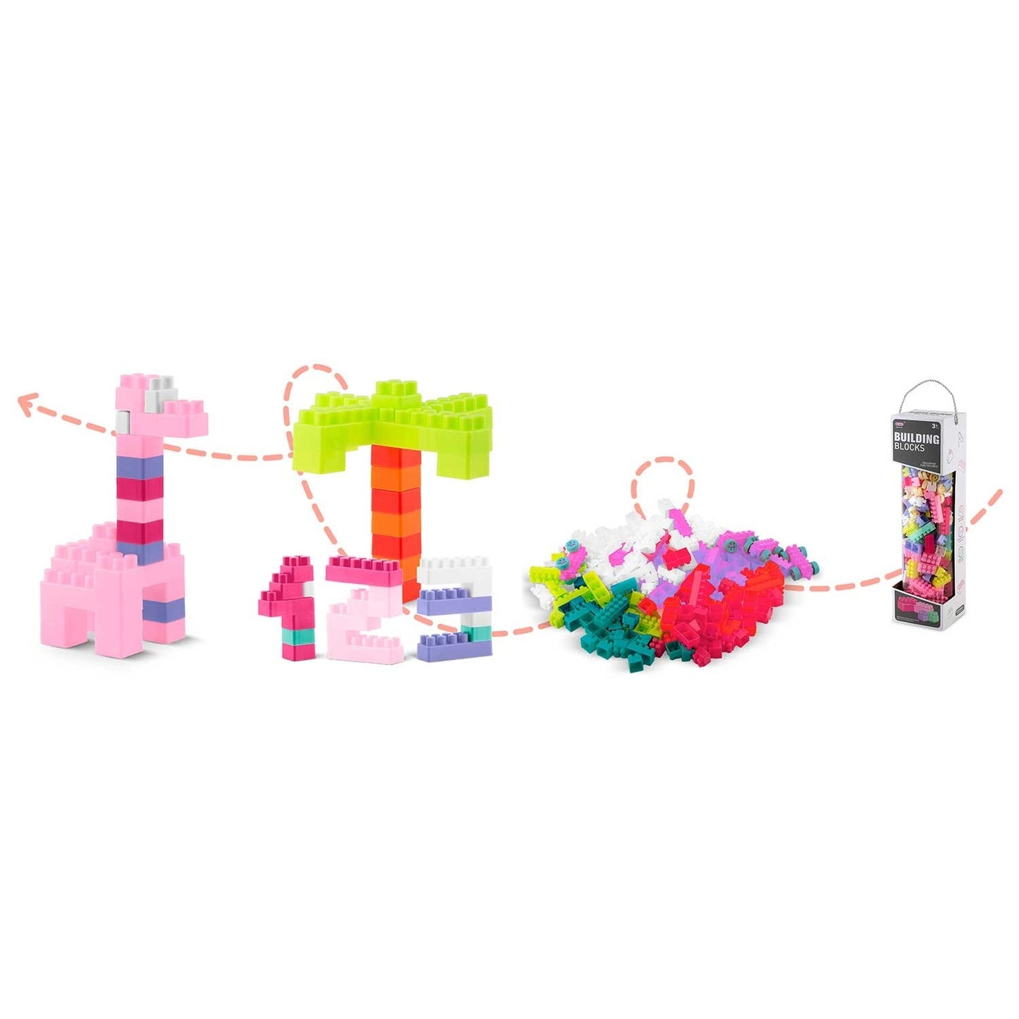 Large building blocks for play RK-761 Ricokids