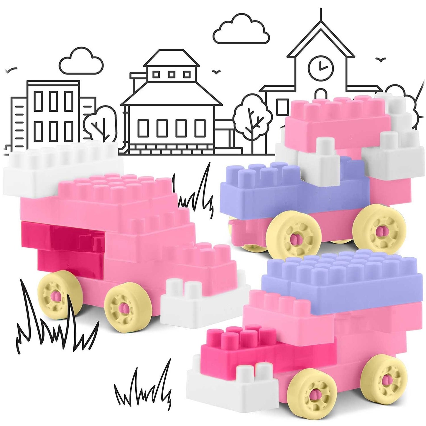 Large building blocks for play RK-761 Ricokids