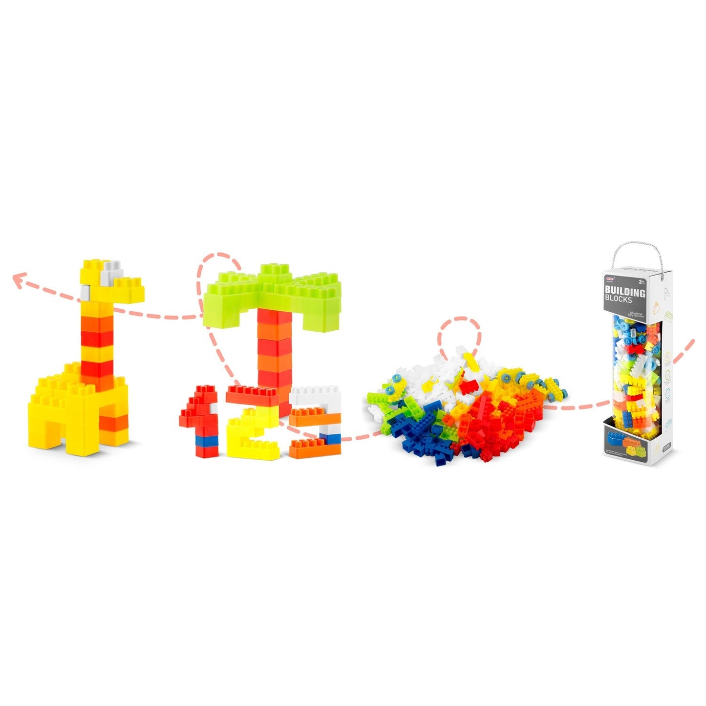 Large building blocks for play RK-761 Ricokids