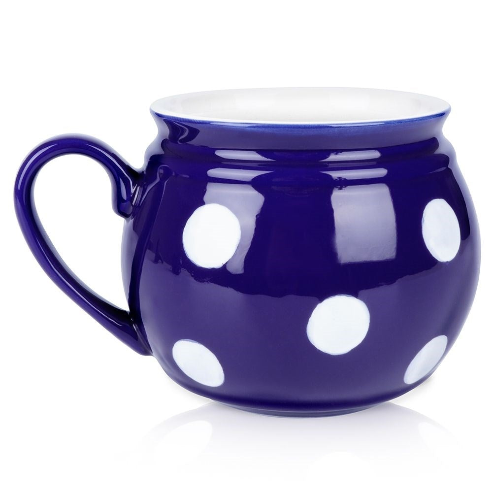 Large ceramic mug for coffee, tea and hot drinks