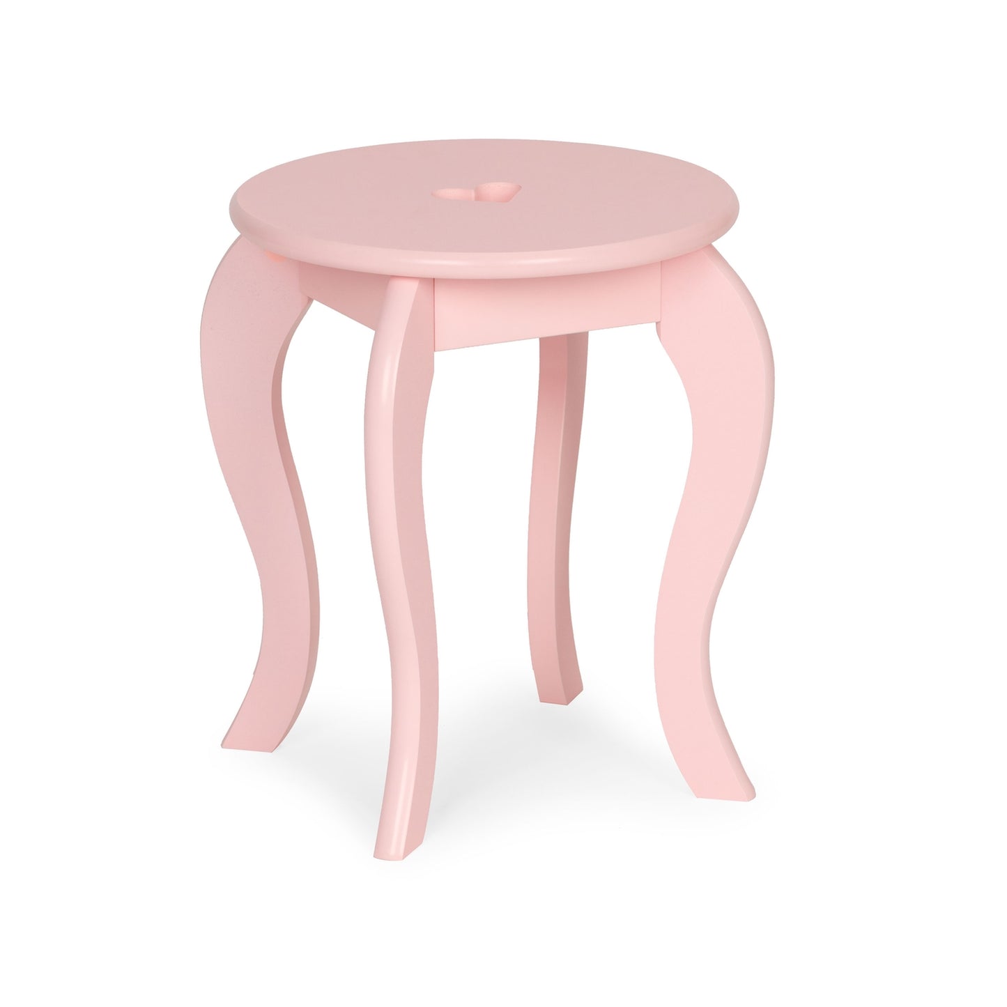 Large children's dressing table with a mirror for a girl