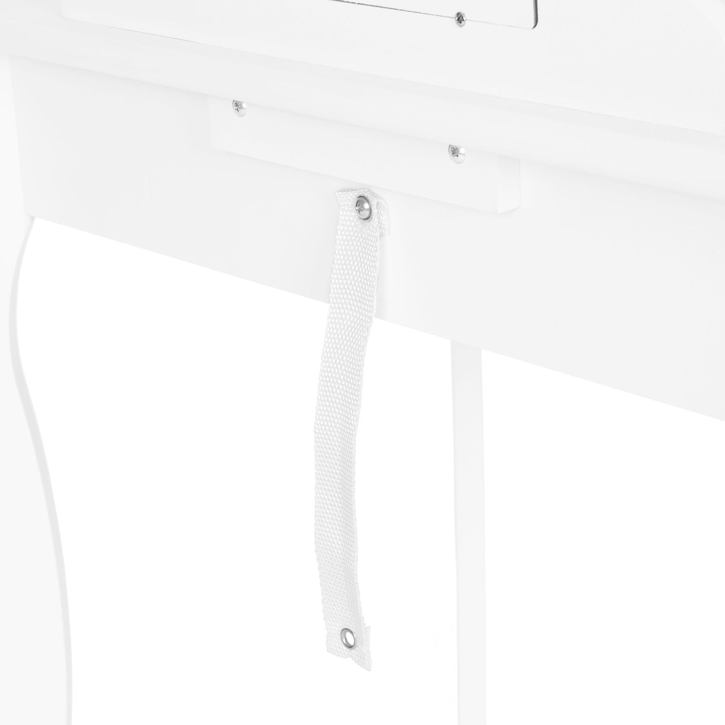Large children's dressing table with a mirror for a girl
