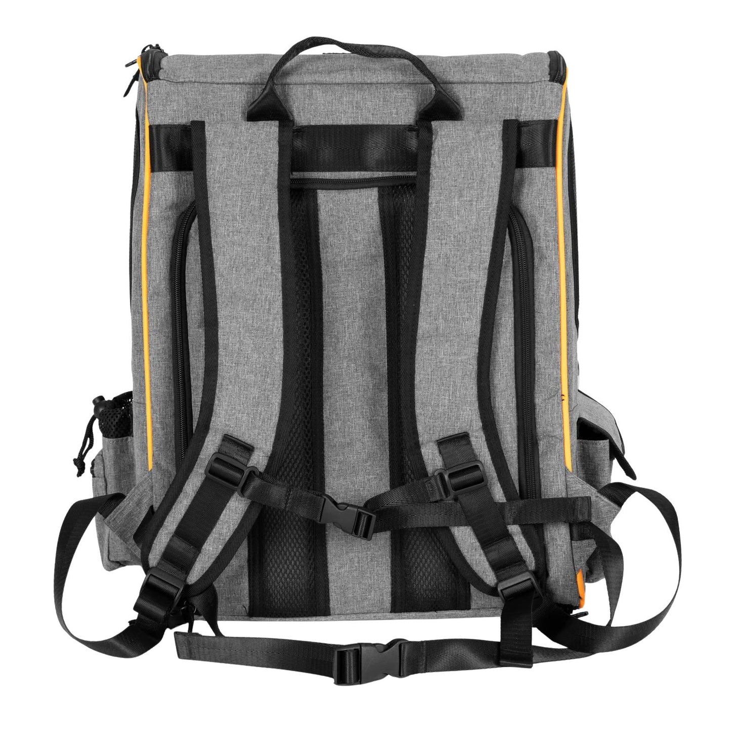 Large, durable, foldable backpack for transporting cats and dogs