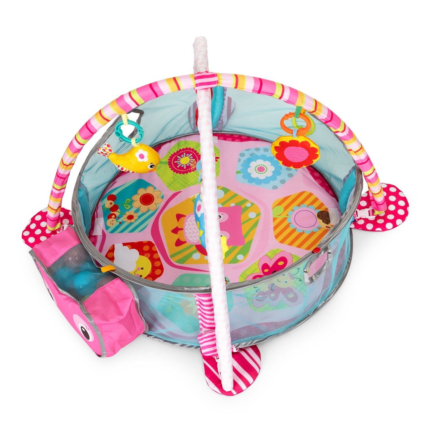 Large educational mat 3in1 playpen 30 balls 0+ ECOTOYS