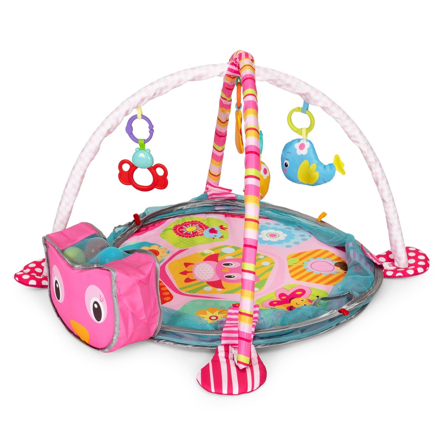 Large educational mat 3in1 playpen 30 balls 0+ ECOTOYS
