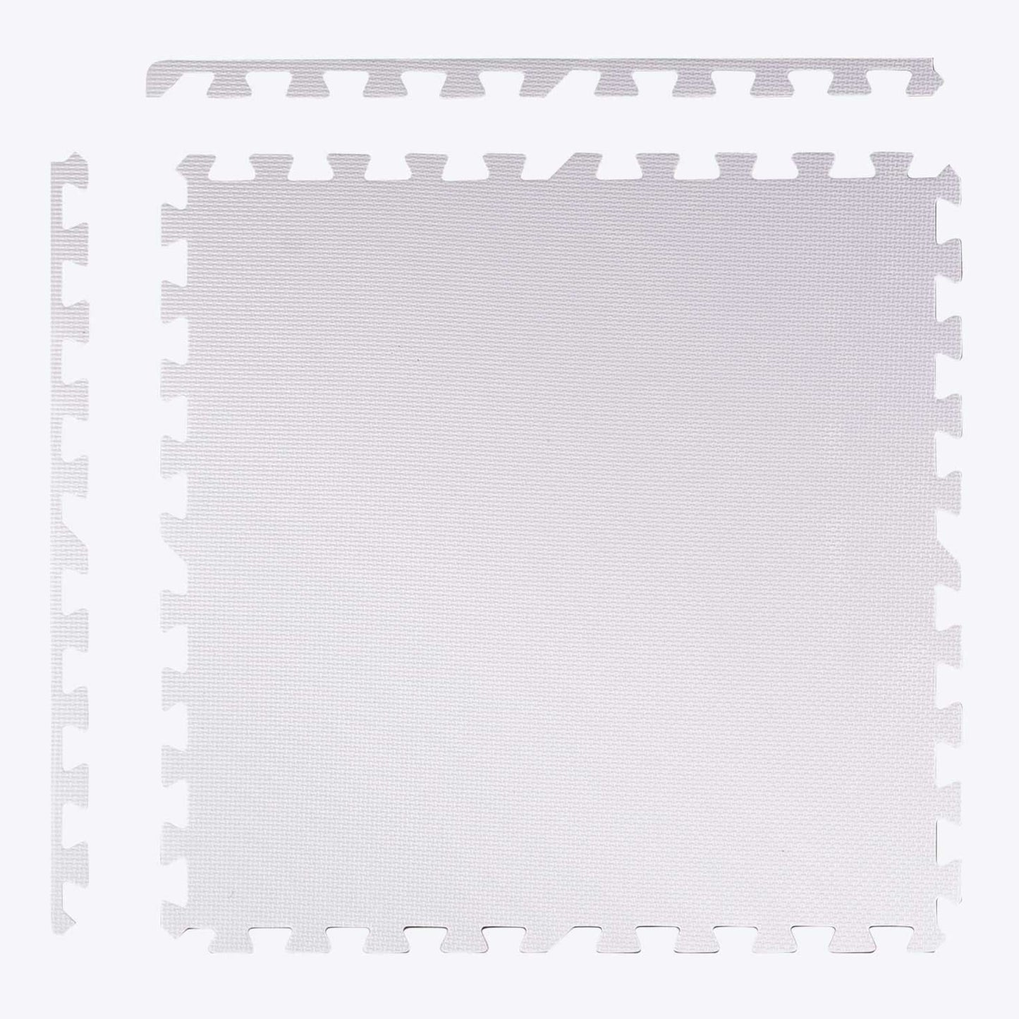 Large foam mat educational puzzle Ricokids pink and white