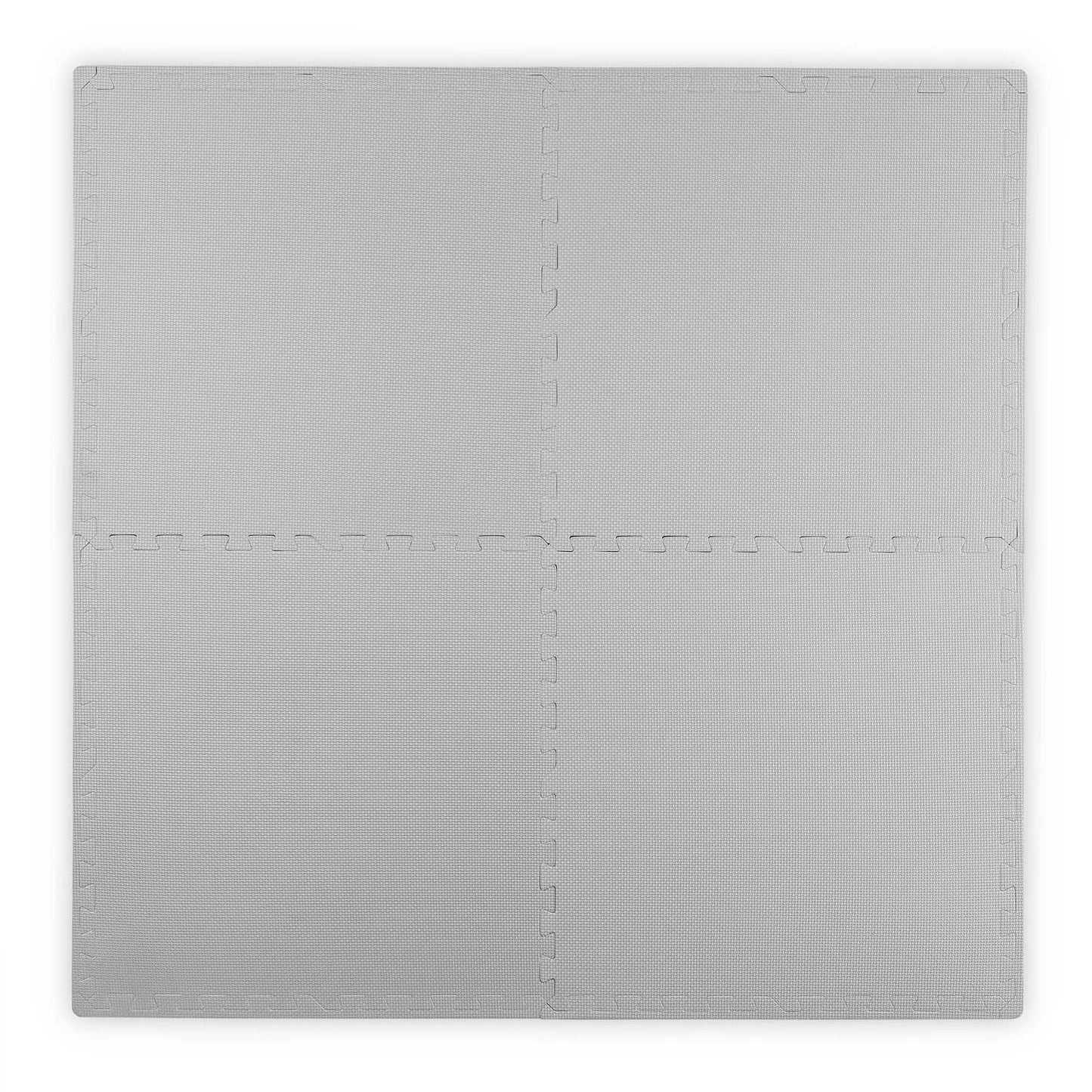 Large foam puzzle mat Ricokids 60x60 cm 4 pcs. gray