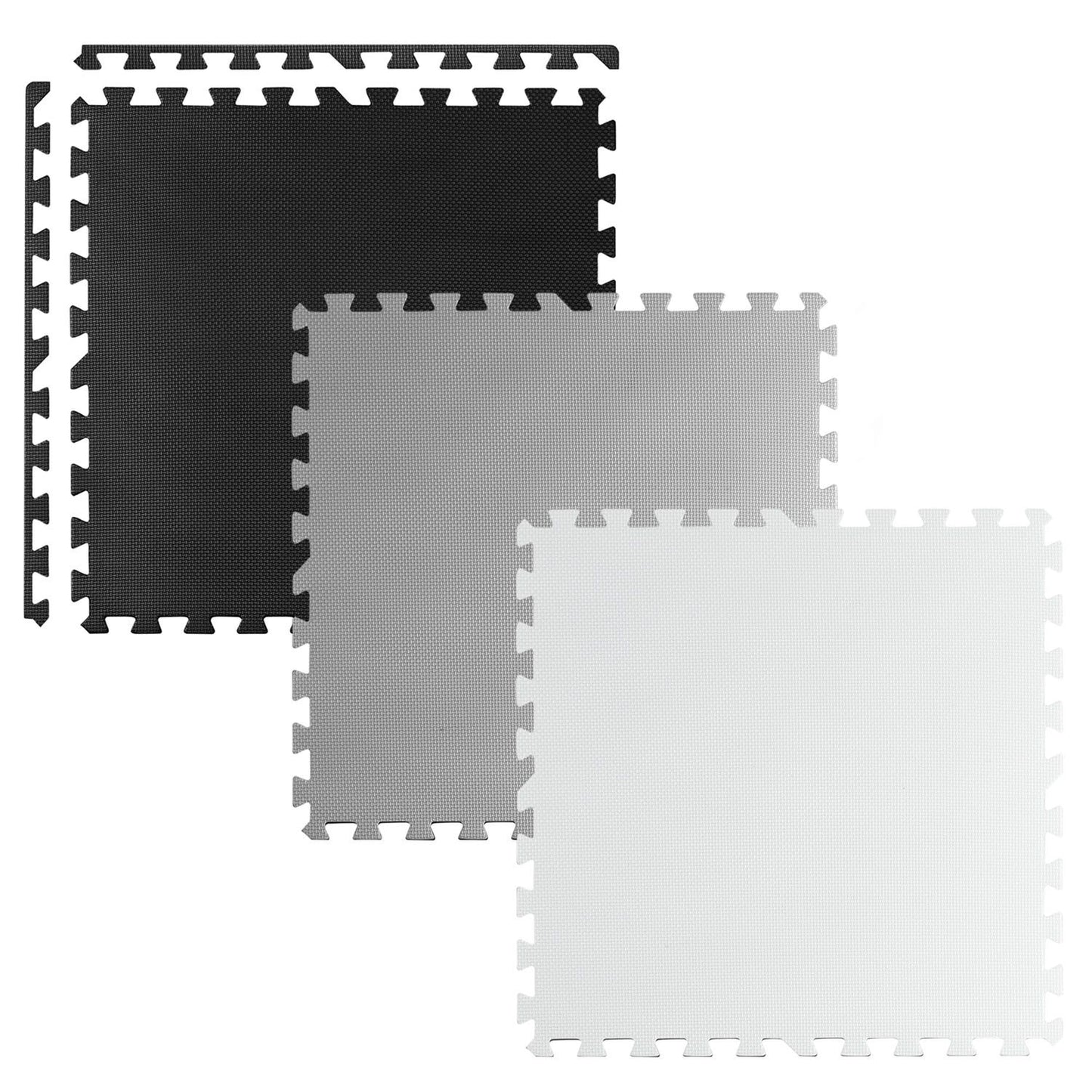 Large foam puzzle mat checkerboard Ricokids 180x180cm 9pcs