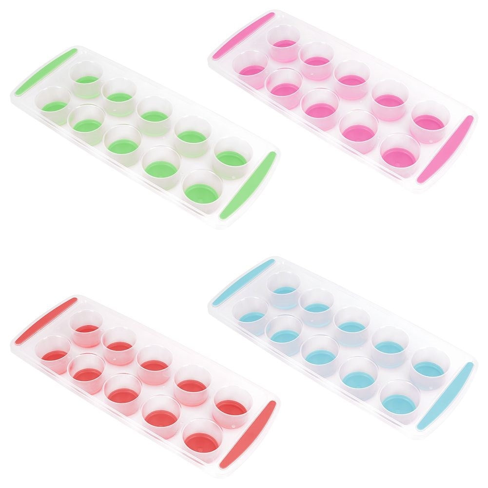 Large ice cube shape: Flexible, durable and machine washable
