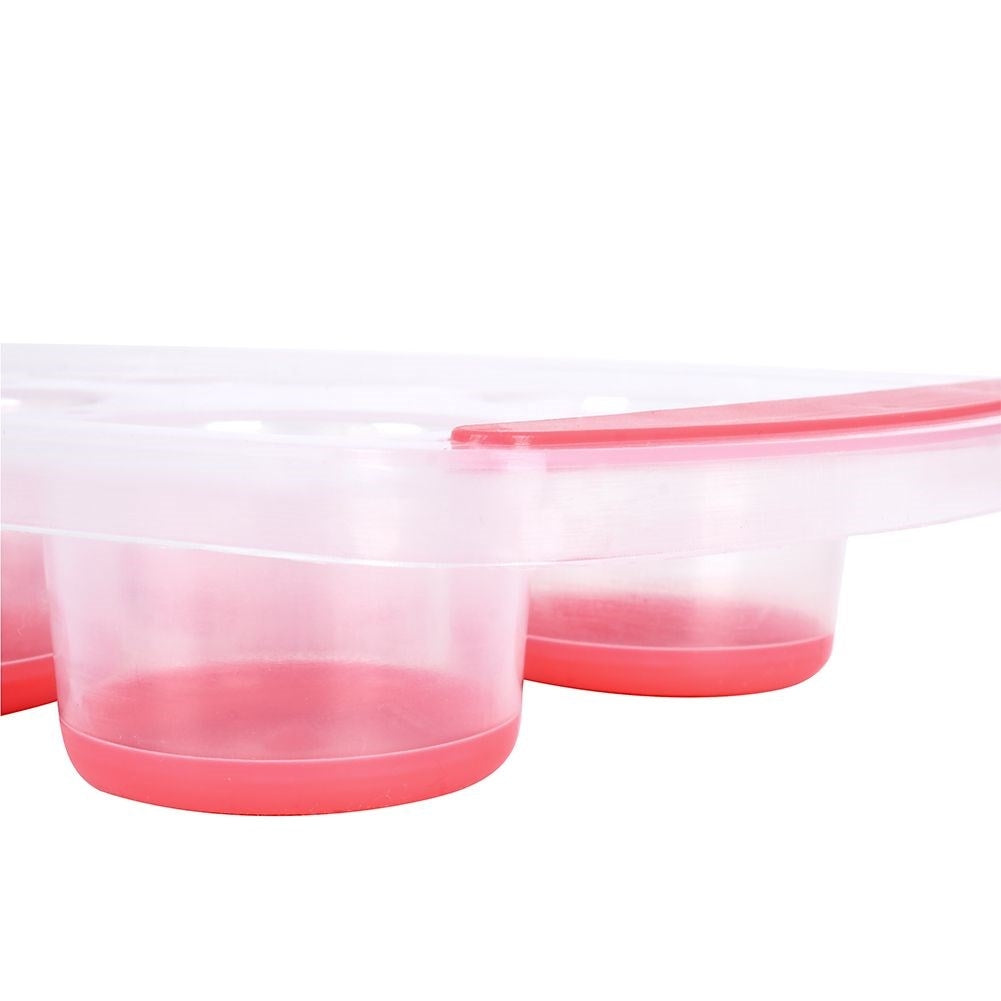 Large ice cube shape: Flexible, durable and machine washable