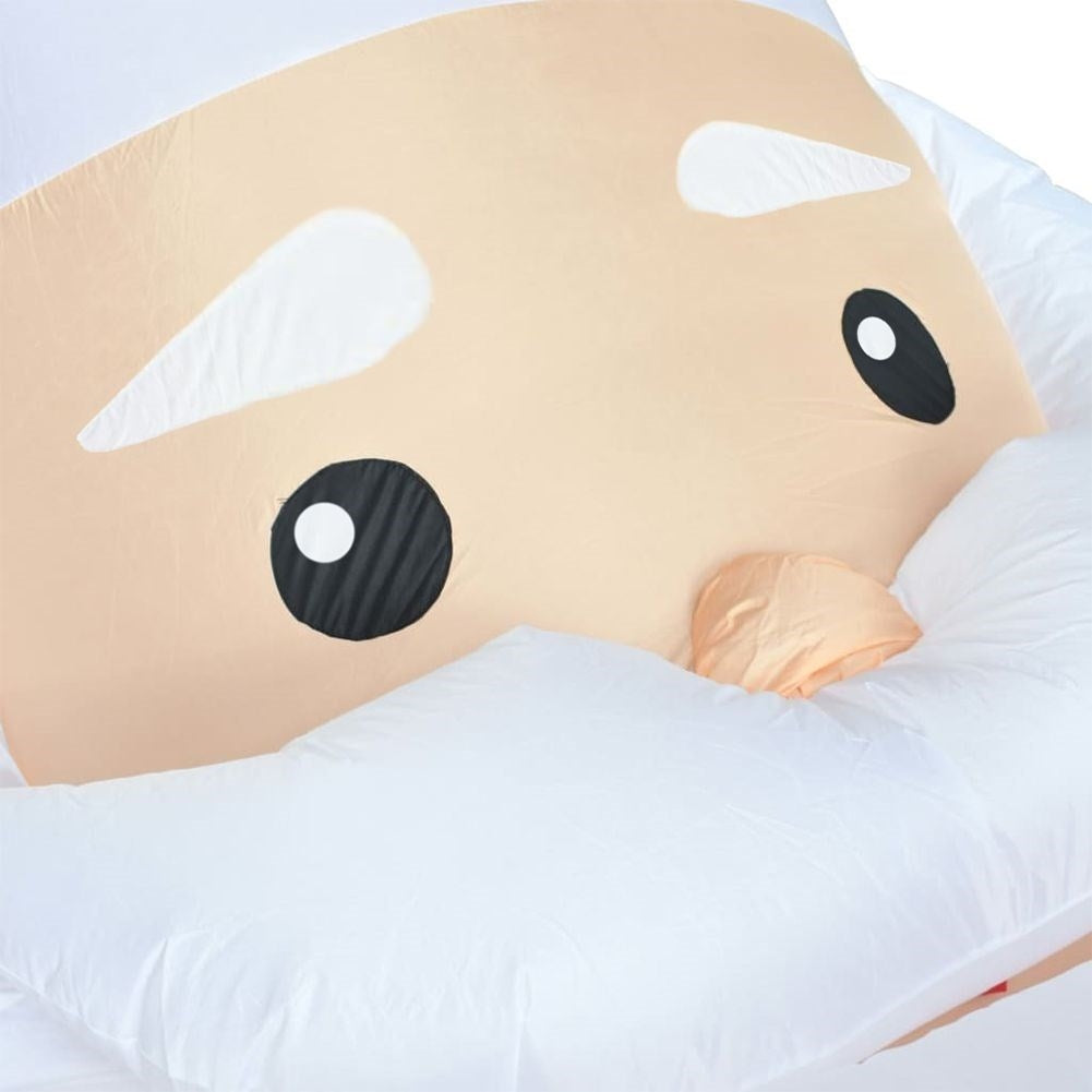 Large inflatable Santa Claus with LED lighting