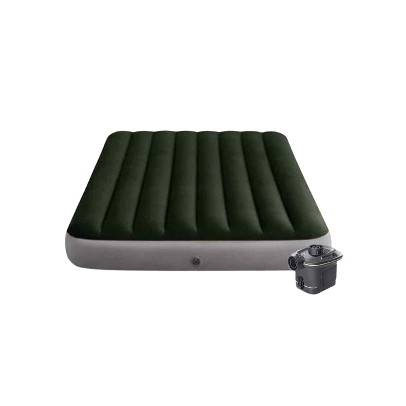 Large inflatable mattress electric pump free INTEX 64779