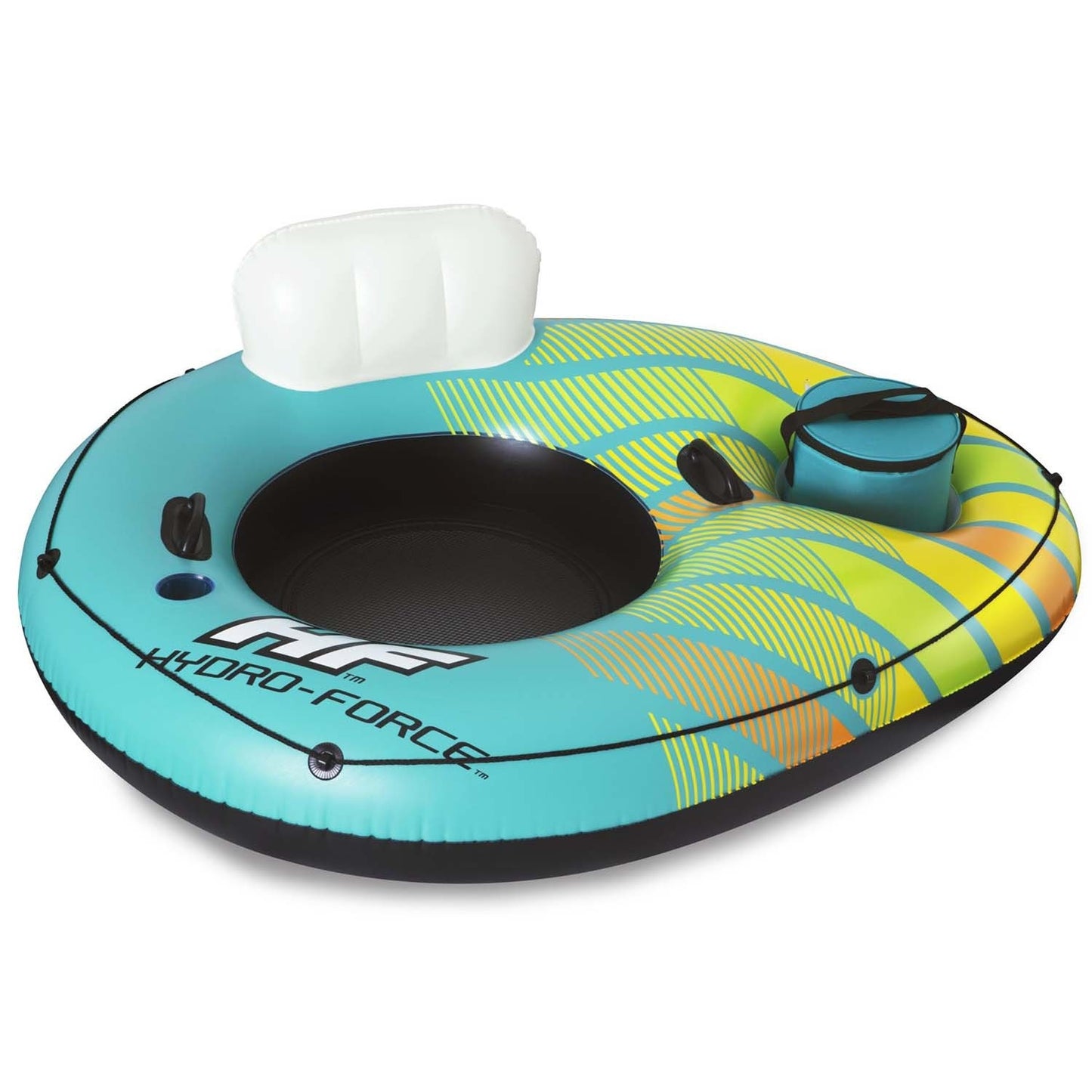Large inflatable ring + Bestway 43398 cooling bag