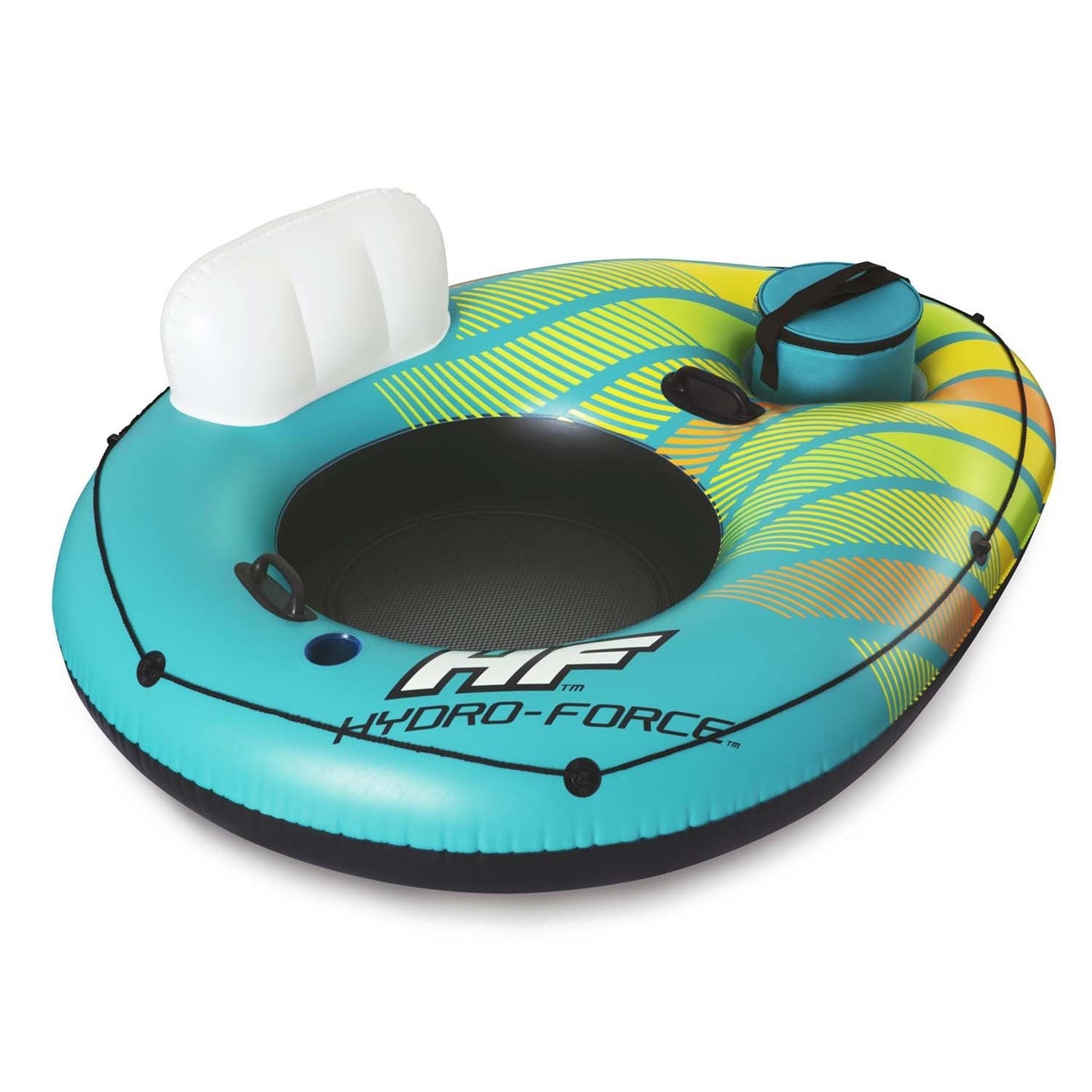 Large inflatable ring + Bestway 43398 cooling bag