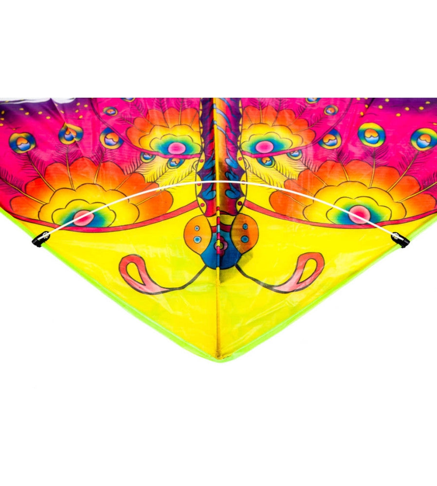 Large kite 90cm butterfly purple