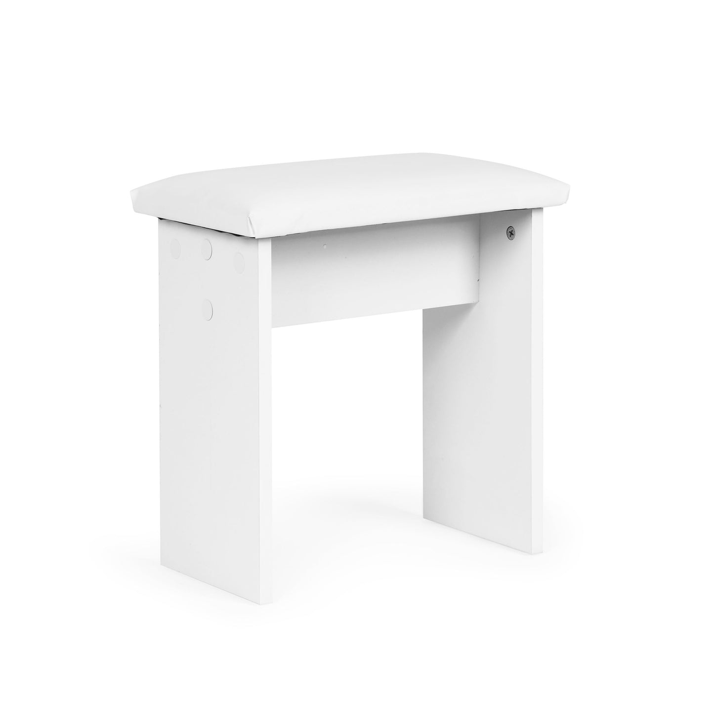 Large modern cosmetic dressing table, mirror lighting