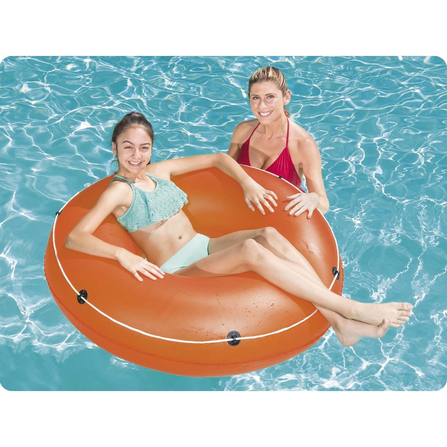 Large orange swimming ring 119 cm Bestway 36120