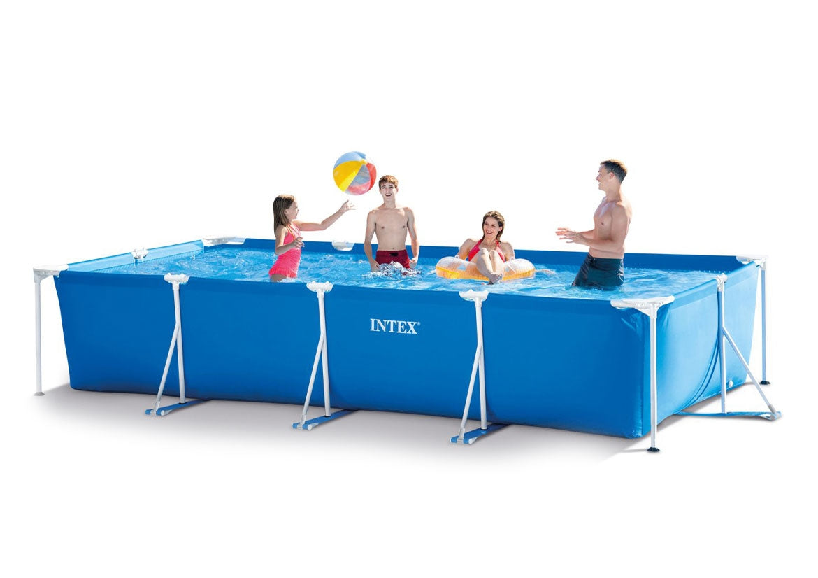 Large rectangular garden frame pool 4-5x2-2-m INTEX