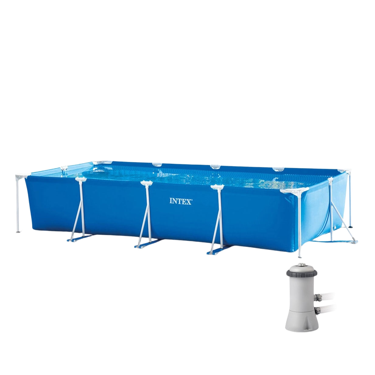 Large rectangular garden frame pool 4-5x2-2-m INTEX