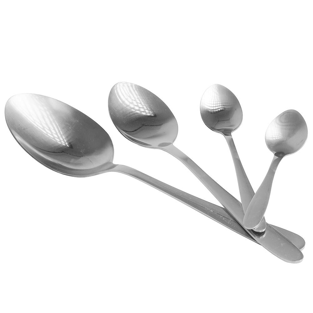 Large silverware set 39 pieces for 6 people