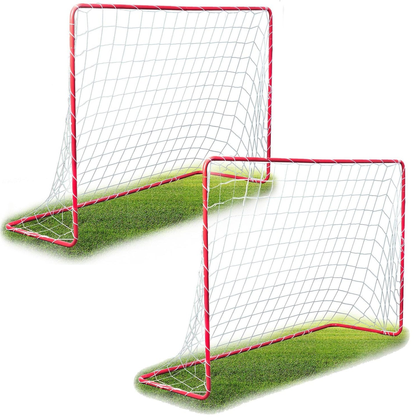 Large soccer goal set of 2 Neo-Sport 183 x 122 x 61 cm