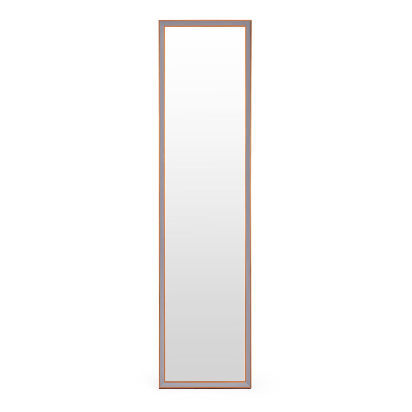 Large standing mirror, 148 cm, aluminum frame, foldable, ModernHome