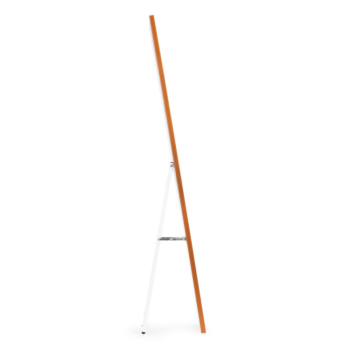 Large standing mirror, 148 cm, aluminum frame, foldable, ModernHome