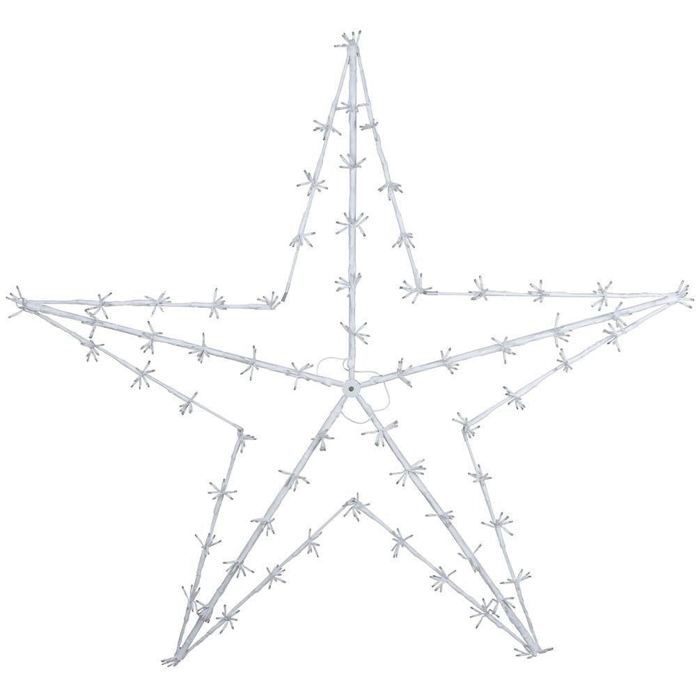 Large star 150 cm, 520 LED, Christmas decoration inside/outside
