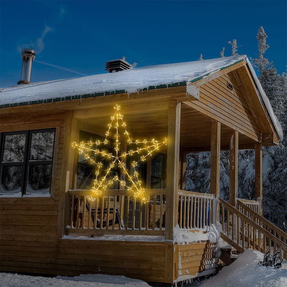 Large star 150 cm, 520 LED, Christmas decoration inside/outside