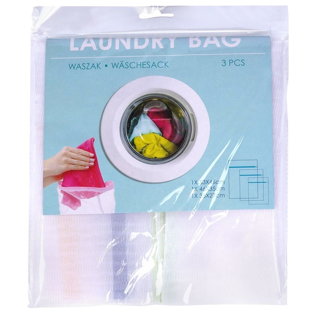 Laundry bags 3-pack: Protects bras and delicate fabrics