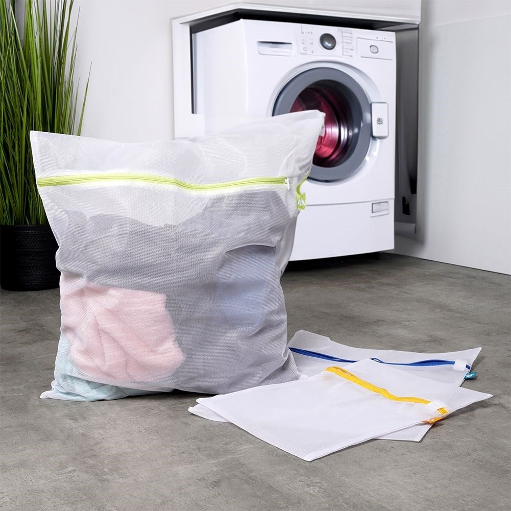 Laundry bags 3-pack: Protects bras and delicate fabrics