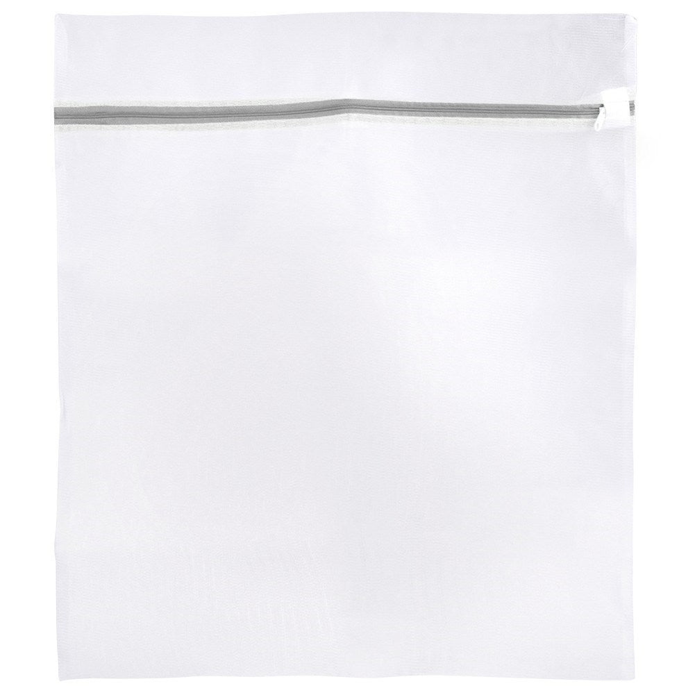 Laundry bags for bras and delicate fabrics with plastic zipper