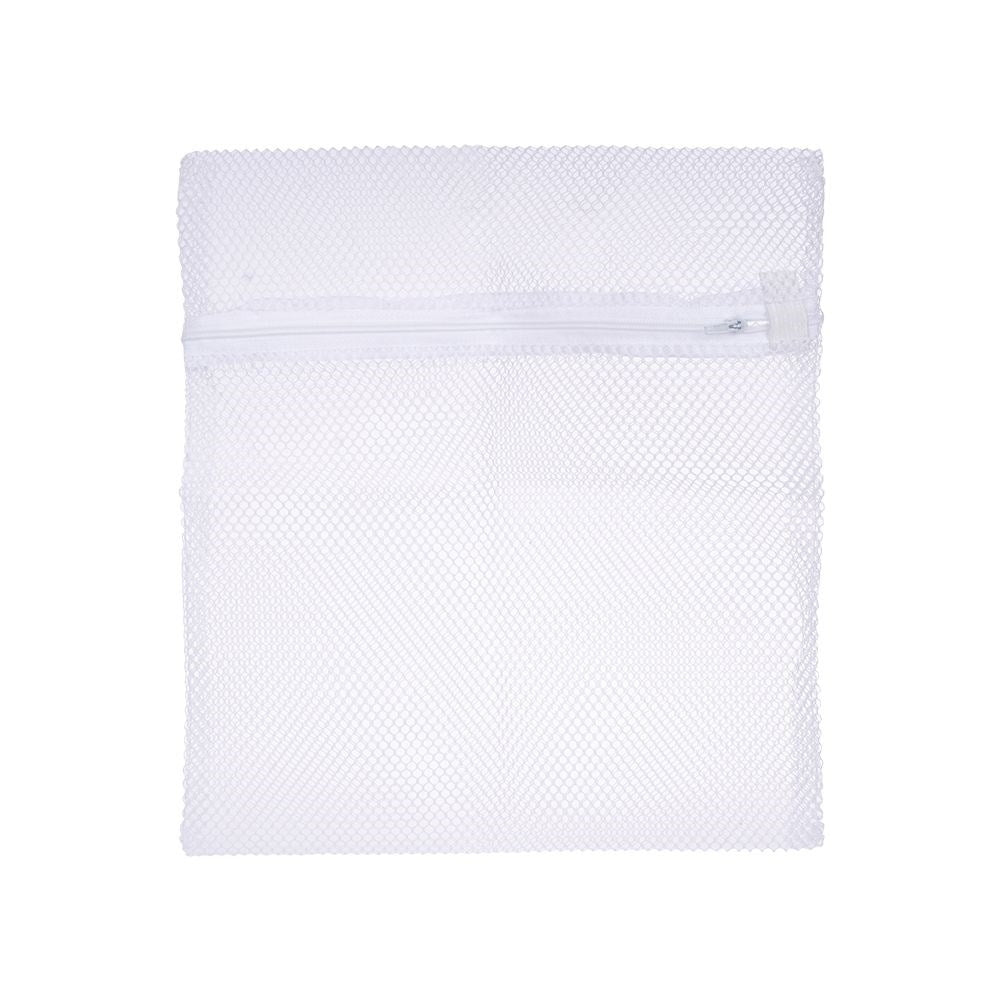 Laundry bags for bras and delicate fabrics with plastic zipper