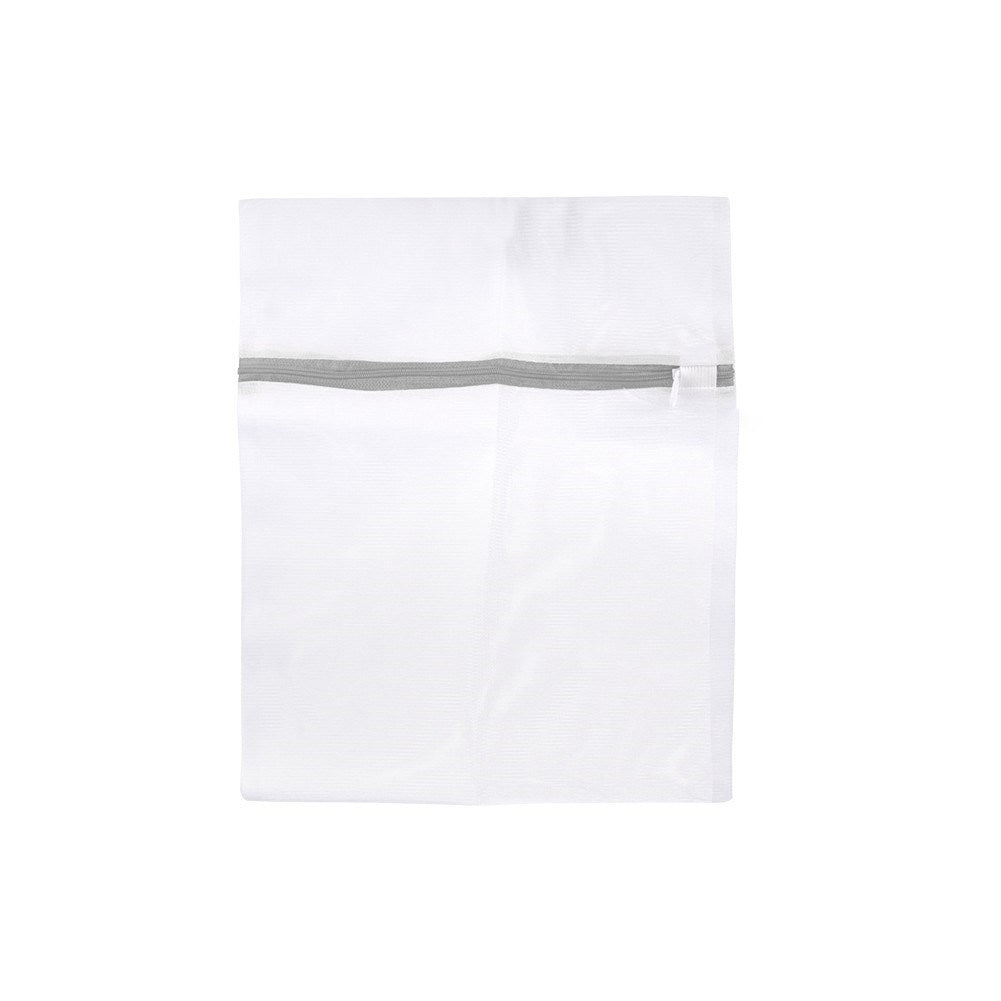 Laundry bags for bras and delicate fabrics with plastic zipper