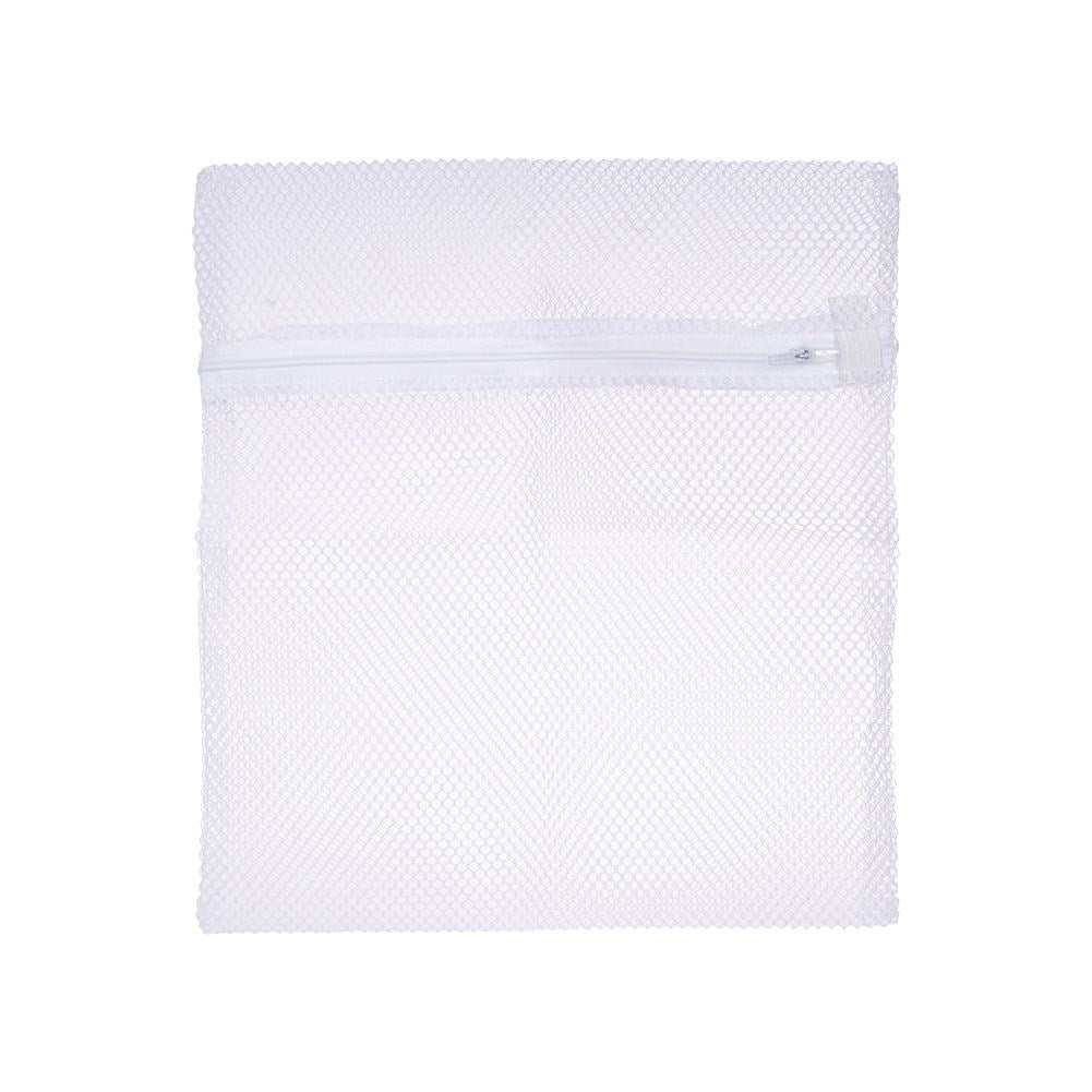 Laundry bags with plastic zipper for delicate fabrics
