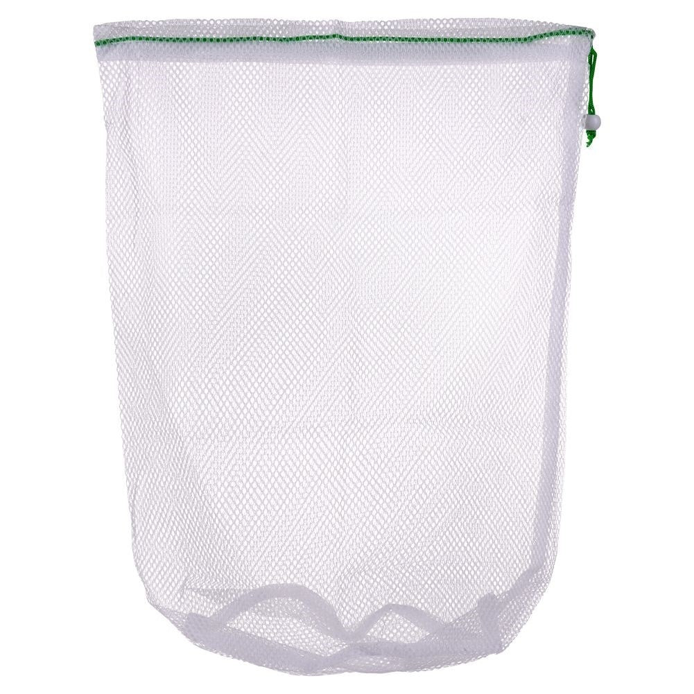 Laundry bag with drawstring for bras and delicate fabrics