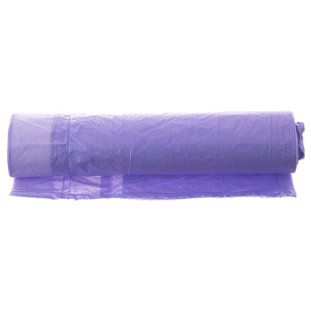 Lavender-scented 60L garbage bags with drawstring, 10-pack