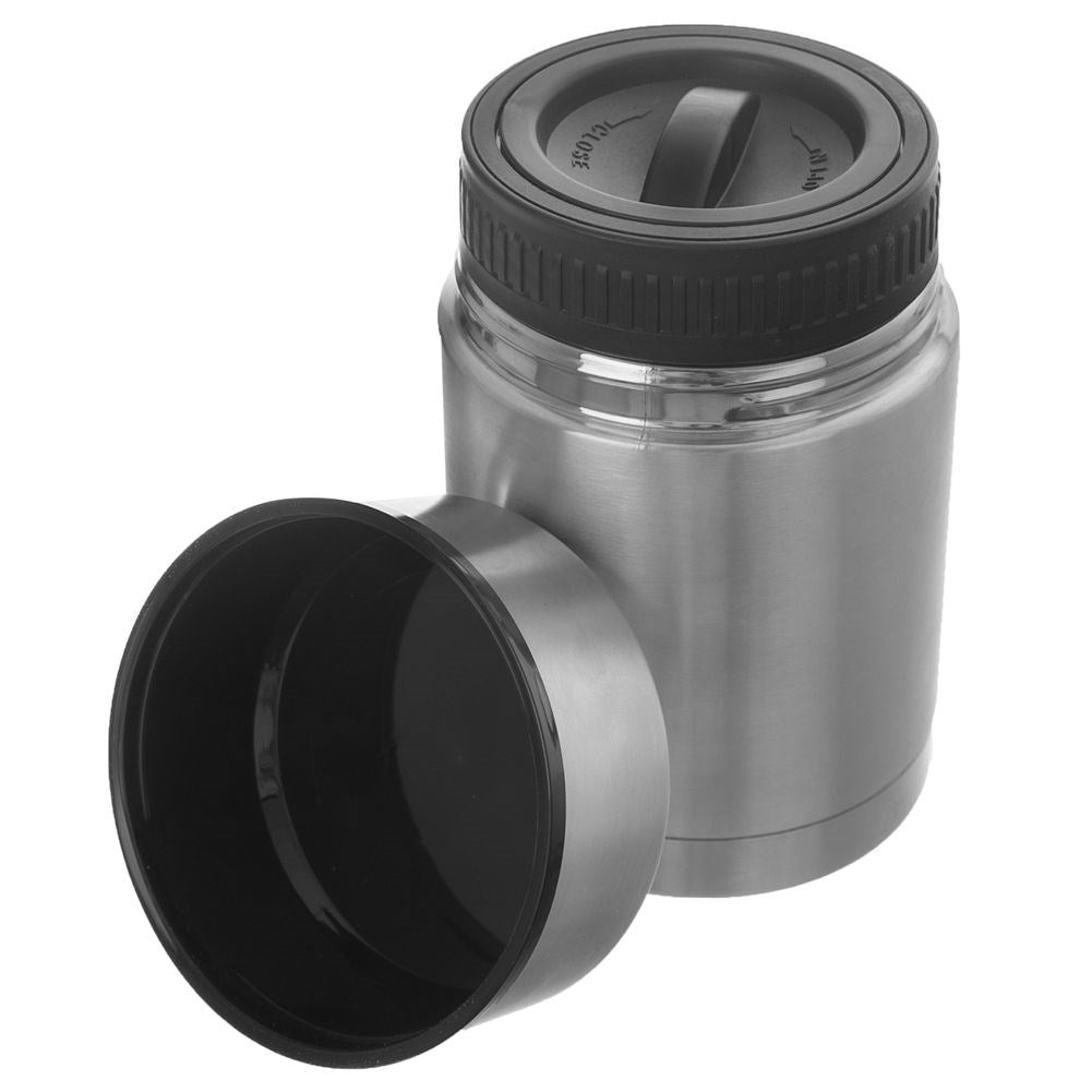 Leakproof Food Container in Stainless Steel with Spoon