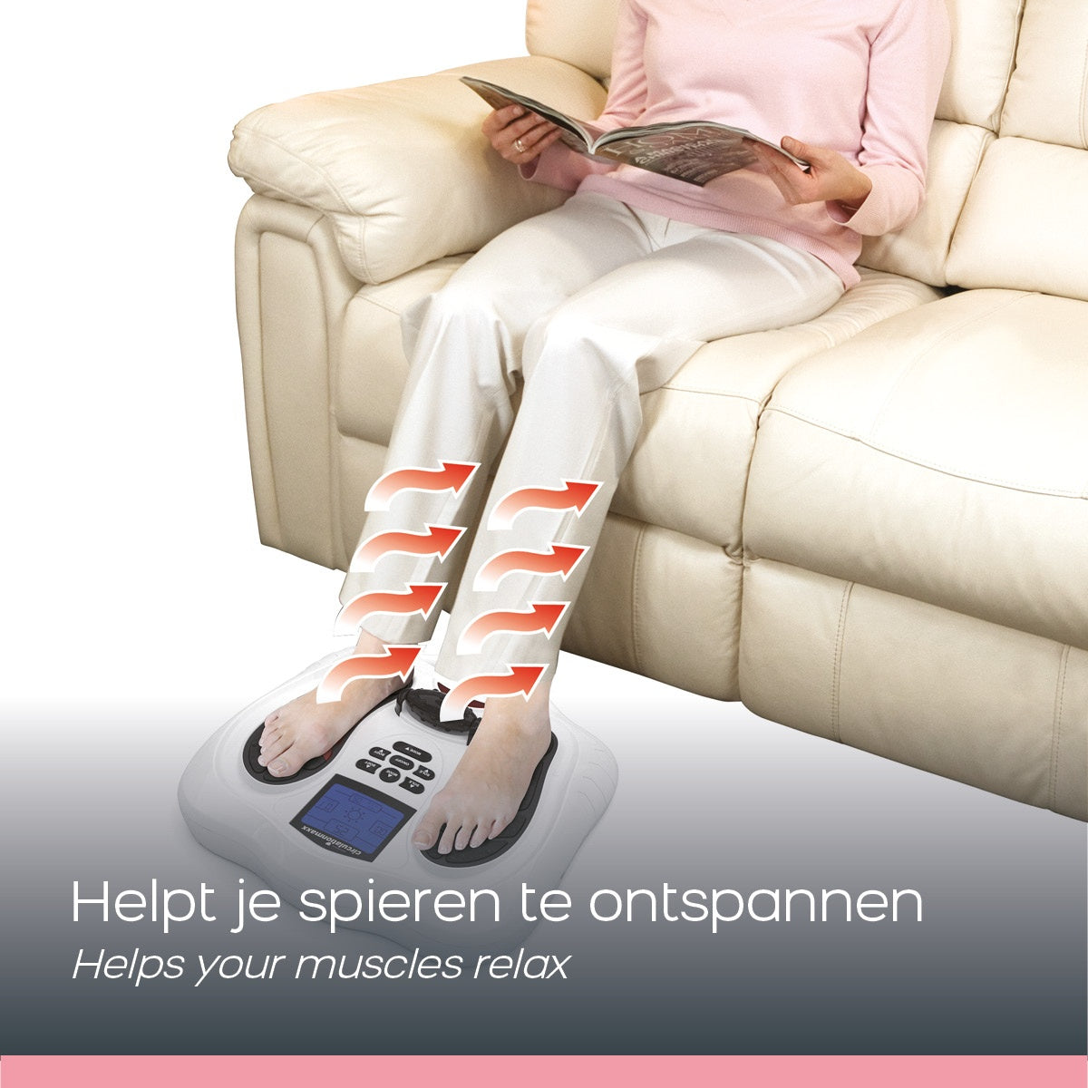Leg Revitaliser with EMS – Improves Circulation & Reduces Swelling
