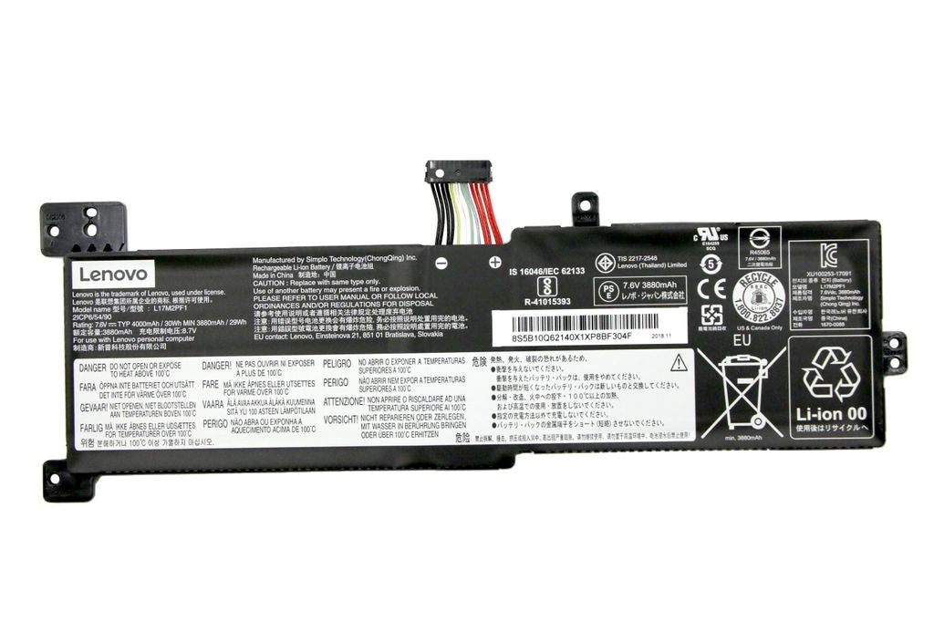 Lenovo Battery 330G SP/B L17M2PF1 7.6V 30Wh 2C bty