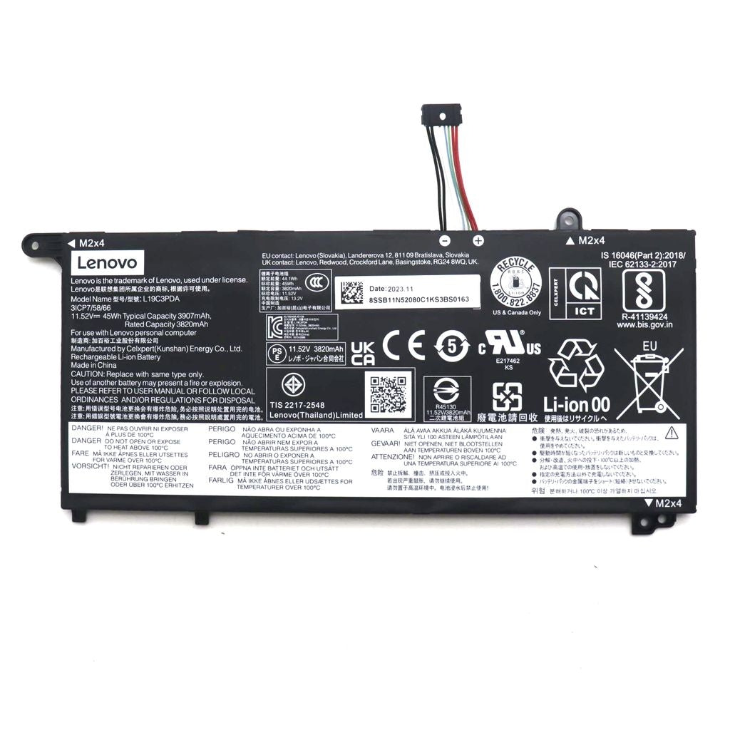 Lenovo Battery 3-cell 45Wh 11.52V L19C3PDA CP/B