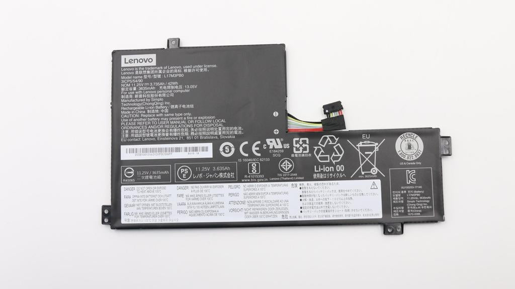 Lenovo Chromebook Battery SP/A L17M3PB0, 11.25V, 42Wh, 3cell