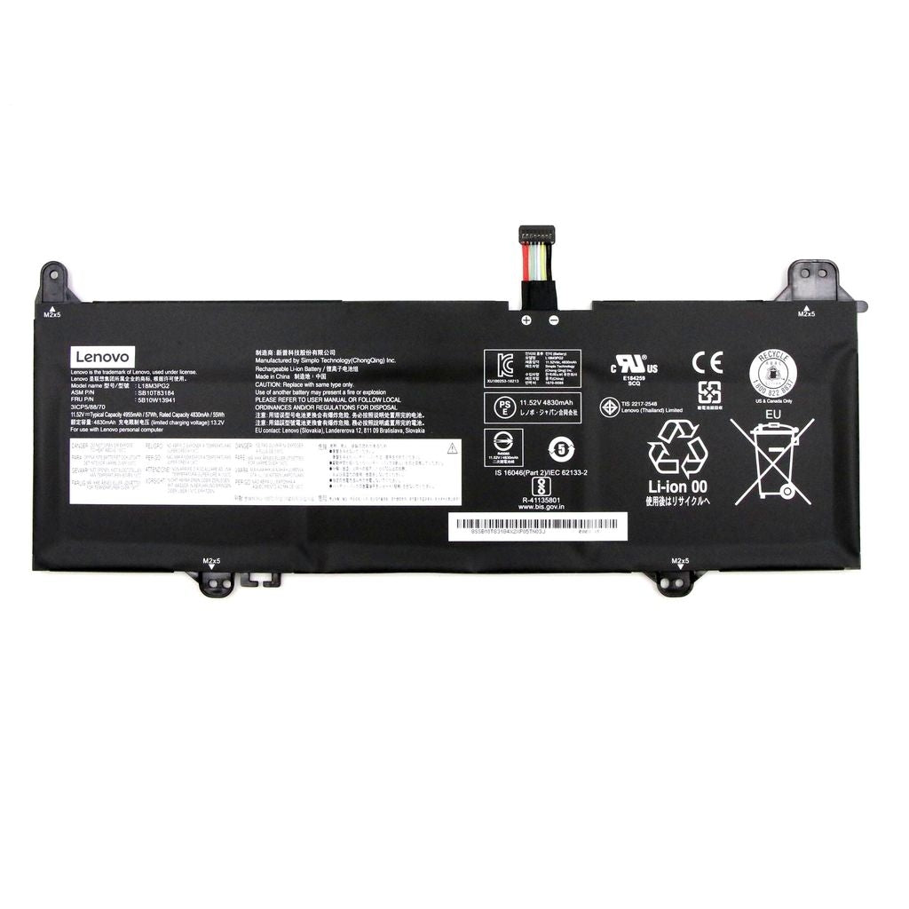 Lenovo Internal Battery, 3 cell, 57Wh, Li-ion, SMP L18M3PG2 SB10T83184