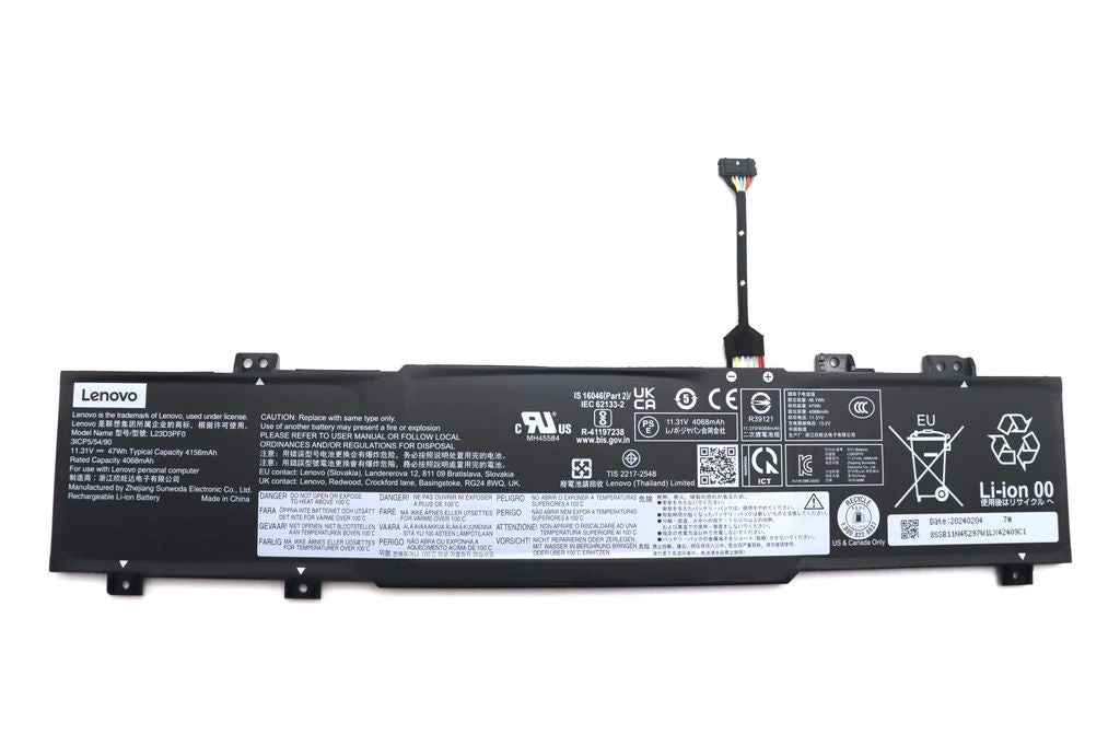Lenovo Laptop Battery 3C 47Wh 11.31V L23D3PF0 SD/W