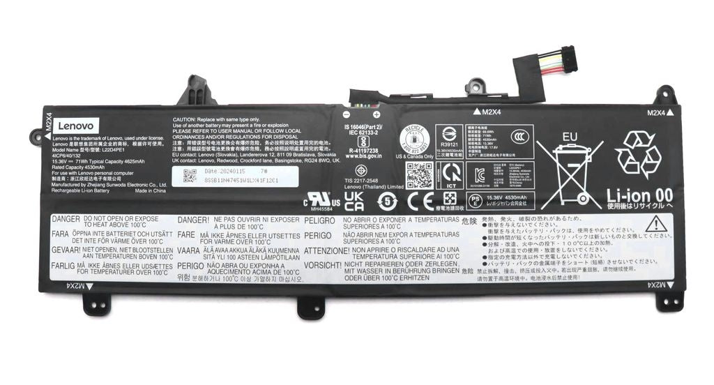 Lenovo Laptop Battery 4C 71Wh 15.36V L22D4PE1 SD/A