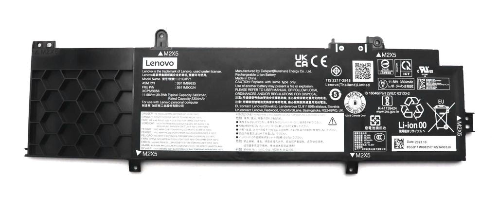 Lenovo Laptop Battery Internal, 3-cell 39.3Wh, Li-ion, CXP