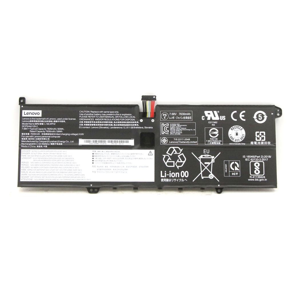 Lenovo Laptop Battery Yoga C950 CP/C L19C4PH2 7.68V 60Wh 4C bty