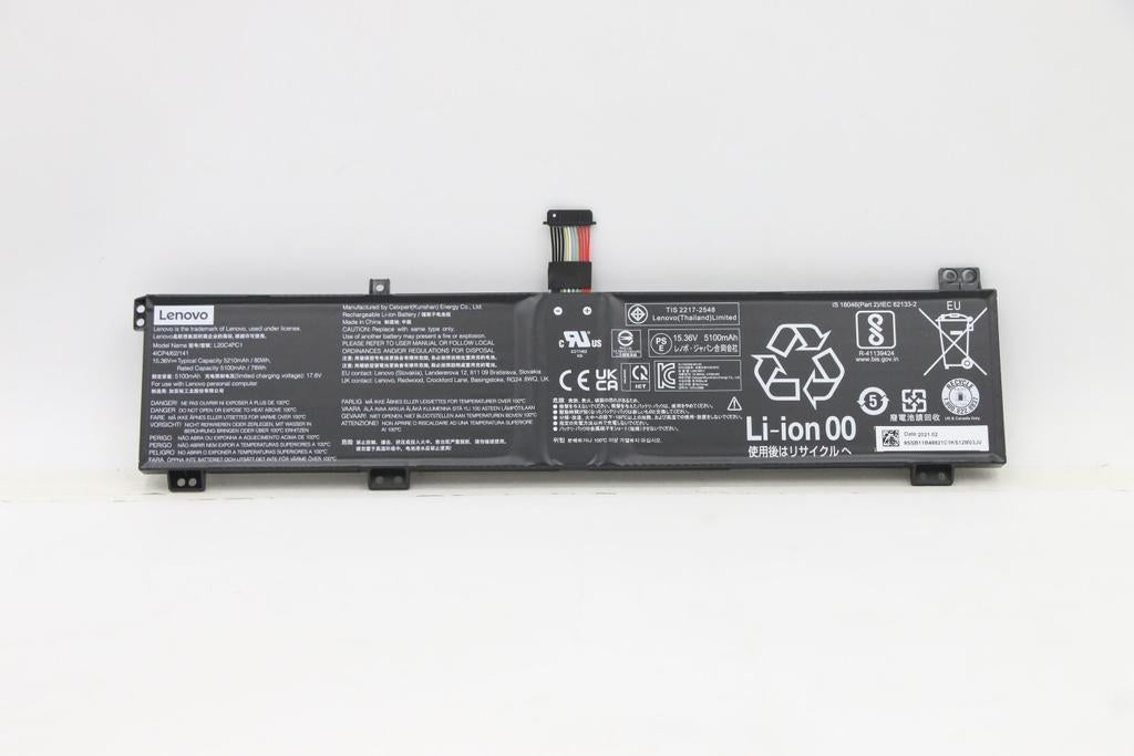 Lenovo Legion Battery (Internal) SP/B L20M4PC1, 15.36V, 80Wh, 4cell